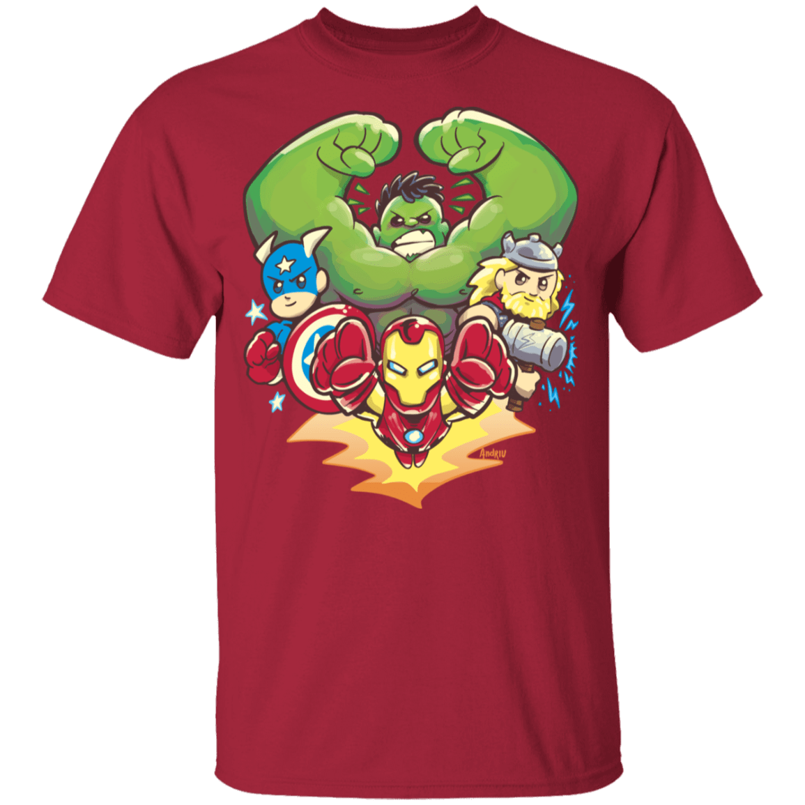 T-Shirts Cardinal / YXS Miniheroes Youth T-Shirt