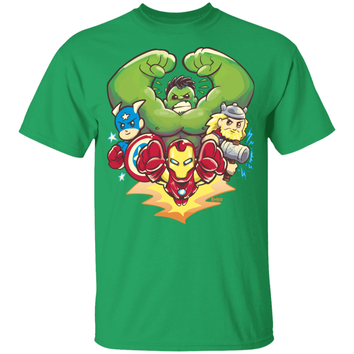 T-Shirts Irish Green / YXS Miniheroes Youth T-Shirt