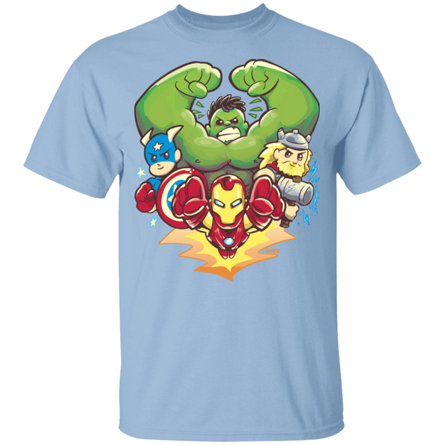 T-Shirts Light Blue / YXS Miniheroes Youth T-Shirt