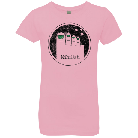 T-Shirts Light Pink / YXS Minimalist Nihilist Girls Premium T-Shirt