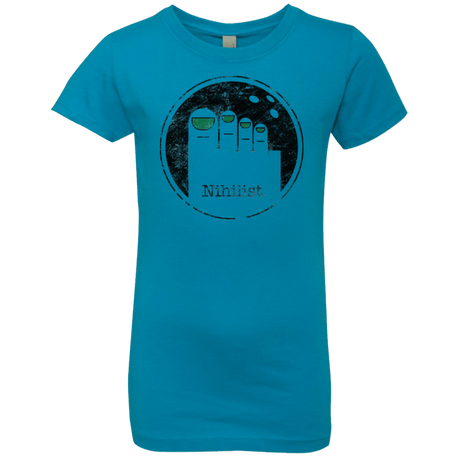 T-Shirts Turquoise / YXS Minimalist Nihilist Girls Premium T-Shirt