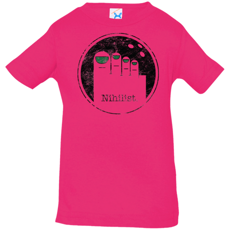 T-Shirts Hot Pink / 6 Months Minimalist Nihilist Infant Premium T-Shirt