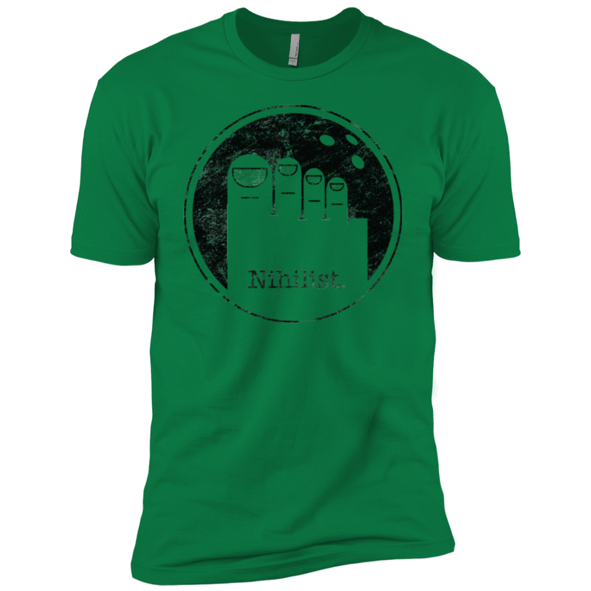 T-Shirts Kelly Green / X-Small Minimalist Nihilist Men's Premium T-Shirt