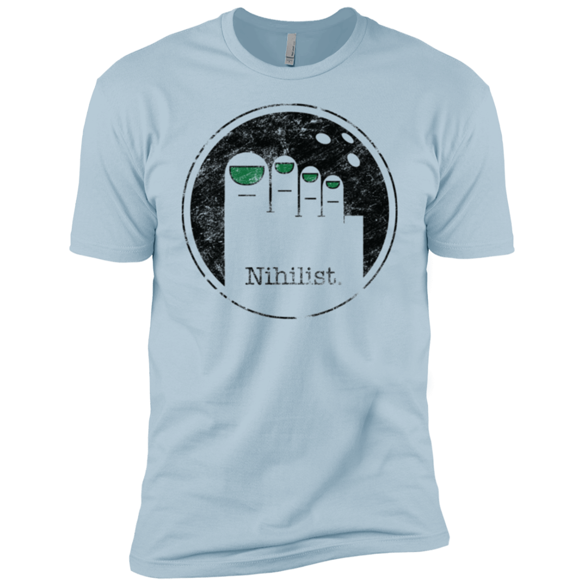 T-Shirts Light Blue / X-Small Minimalist Nihilist Men's Premium T-Shirt