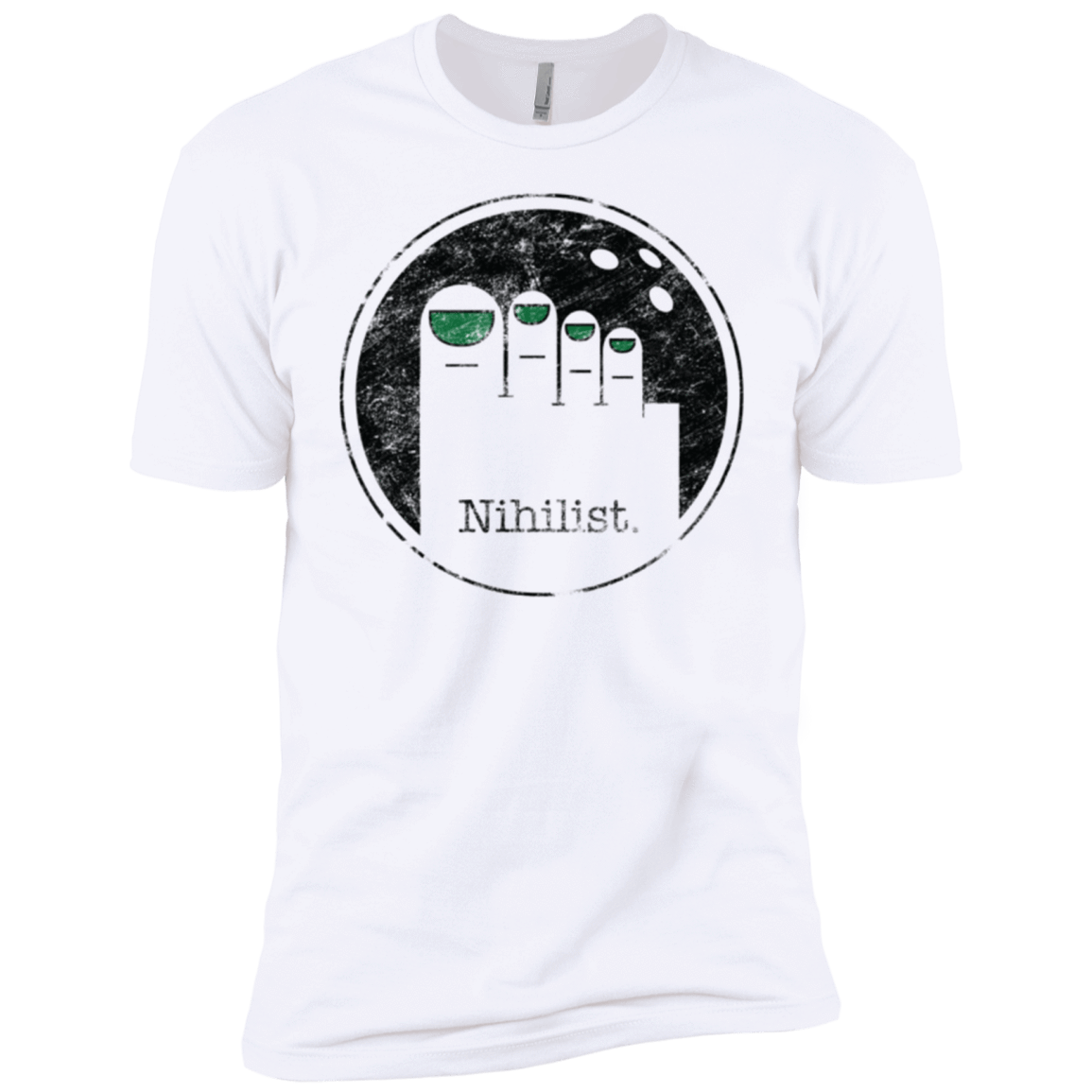 T-Shirts White / X-Small Minimalist Nihilist Men's Premium T-Shirt