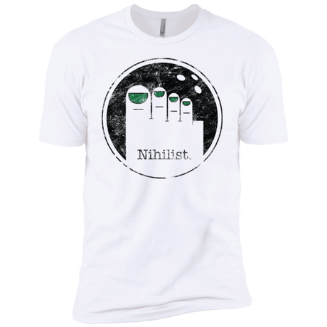 T-Shirts White / X-Small Minimalist Nihilist Men's Premium T-Shirt