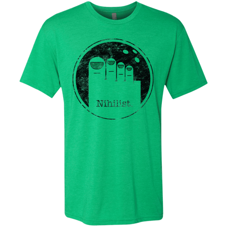 T-Shirts Envy / Small Minimalist Nihilist Men's Triblend T-Shirt