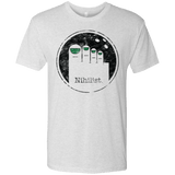 T-Shirts Heather White / Small Minimalist Nihilist Men's Triblend T-Shirt