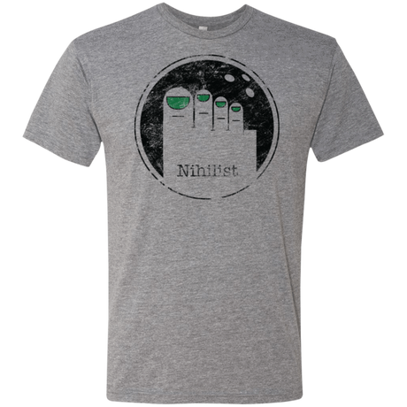 T-Shirts Premium Heather / Small Minimalist Nihilist Men's Triblend T-Shirt