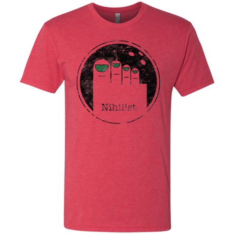 T-Shirts Vintage Red / Small Minimalist Nihilist Men's Triblend T-Shirt