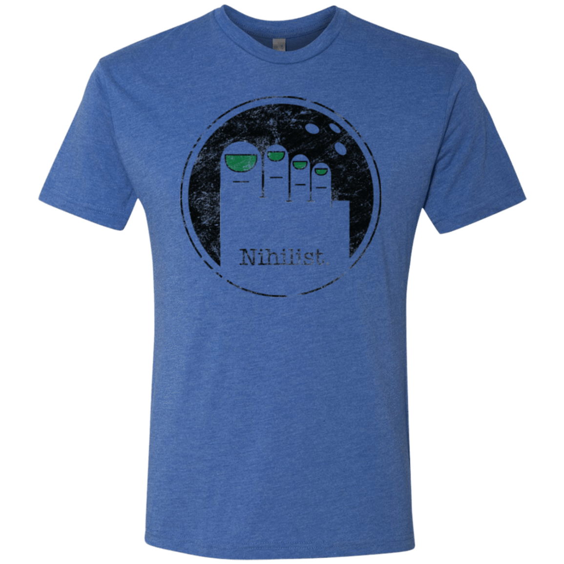 T-Shirts Vintage Royal / Small Minimalist Nihilist Men's Triblend T-Shirt