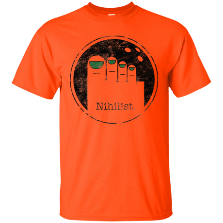 T-Shirts Orange / Small Minimalist Nihilist T-Shirt