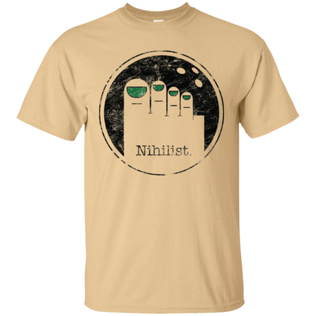T-Shirts Vegas Gold / Small Minimalist Nihilist T-Shirt