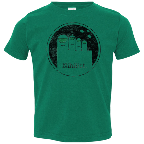 T-Shirts Kelly / 2T Minimalist Nihilist Toddler Premium T-Shirt