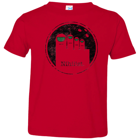 T-Shirts Red / 2T Minimalist Nihilist Toddler Premium T-Shirt