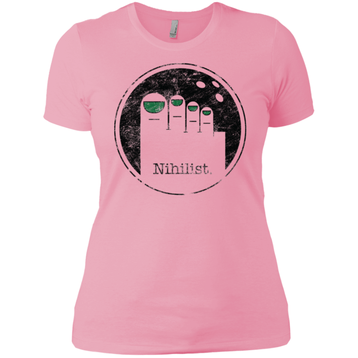 T-Shirts Light Pink / X-Small Minimalist Nihilist Women's Premium T-Shirt