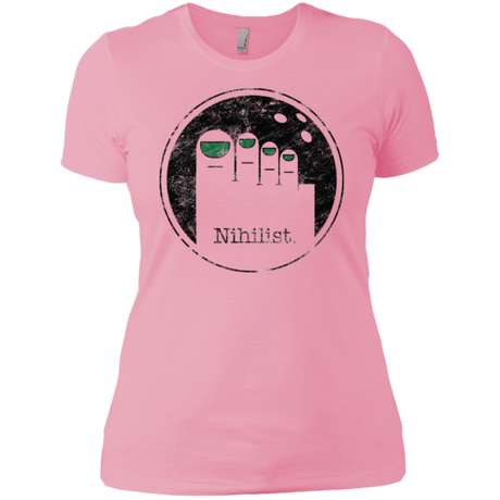 T-Shirts Light Pink / X-Small Minimalist Nihilist Women's Premium T-Shirt