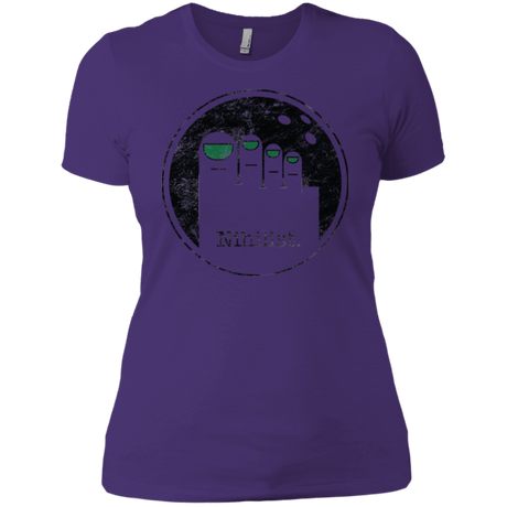 T-Shirts Purple / X-Small Minimalist Nihilist Women's Premium T-Shirt