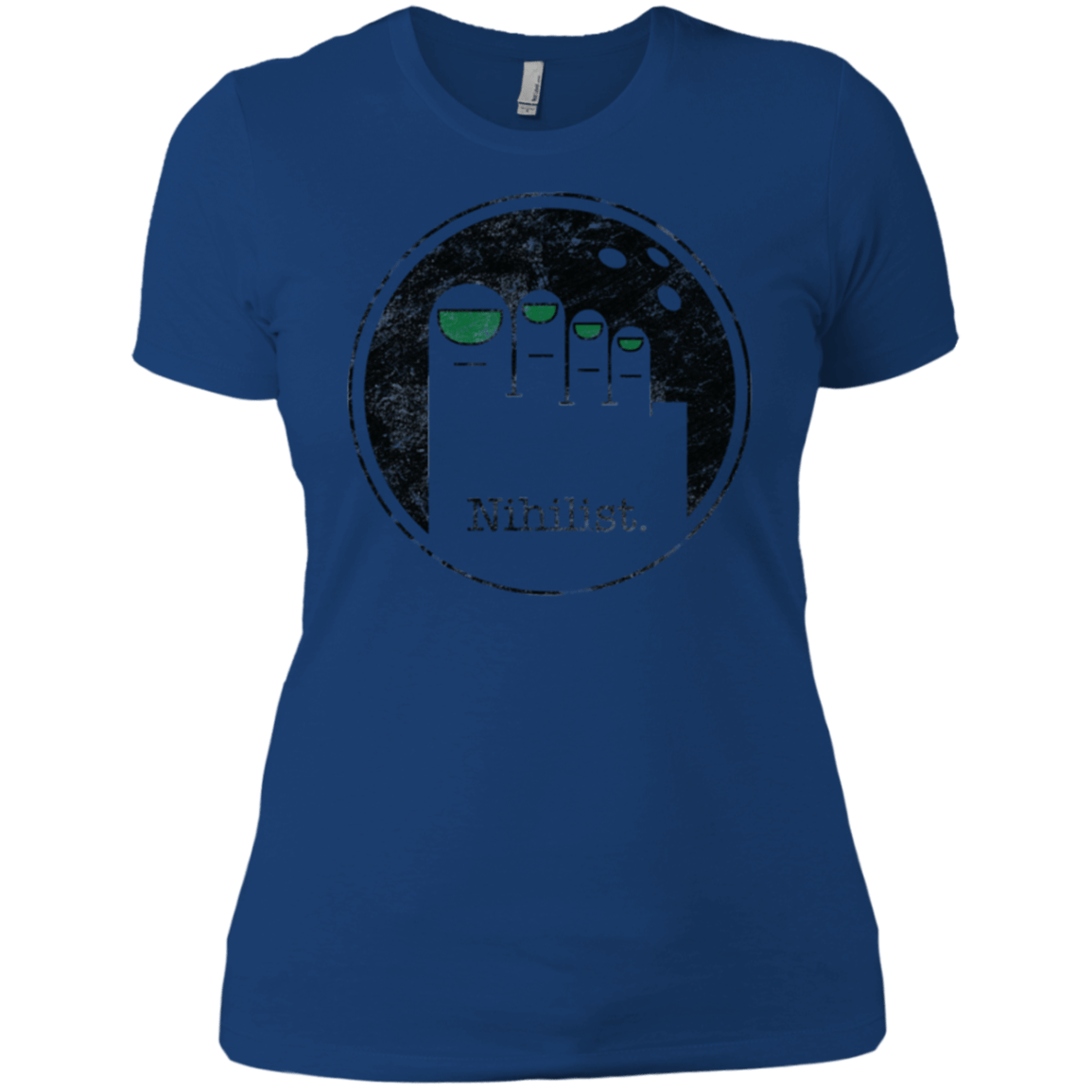 T-Shirts Royal / X-Small Minimalist Nihilist Women's Premium T-Shirt