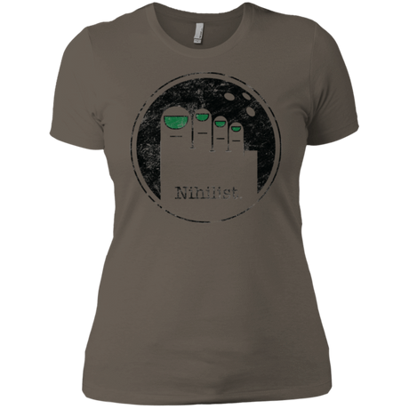 T-Shirts Warm Grey / X-Small Minimalist Nihilist Women's Premium T-Shirt