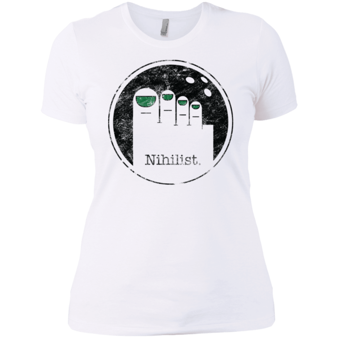 T-Shirts White / X-Small Minimalist Nihilist Women's Premium T-Shirt