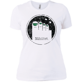 T-Shirts White / X-Small Minimalist Nihilist Women's Premium T-Shirt