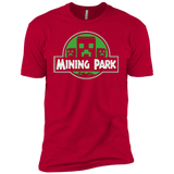 T-Shirts Red / YXS Mining Park Boys Premium T-Shirt