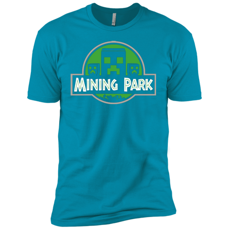 T-Shirts Turquoise / YXS Mining Park Boys Premium T-Shirt