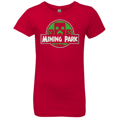 T-Shirts Red / YXS Mining Park Girls Premium T-Shirt