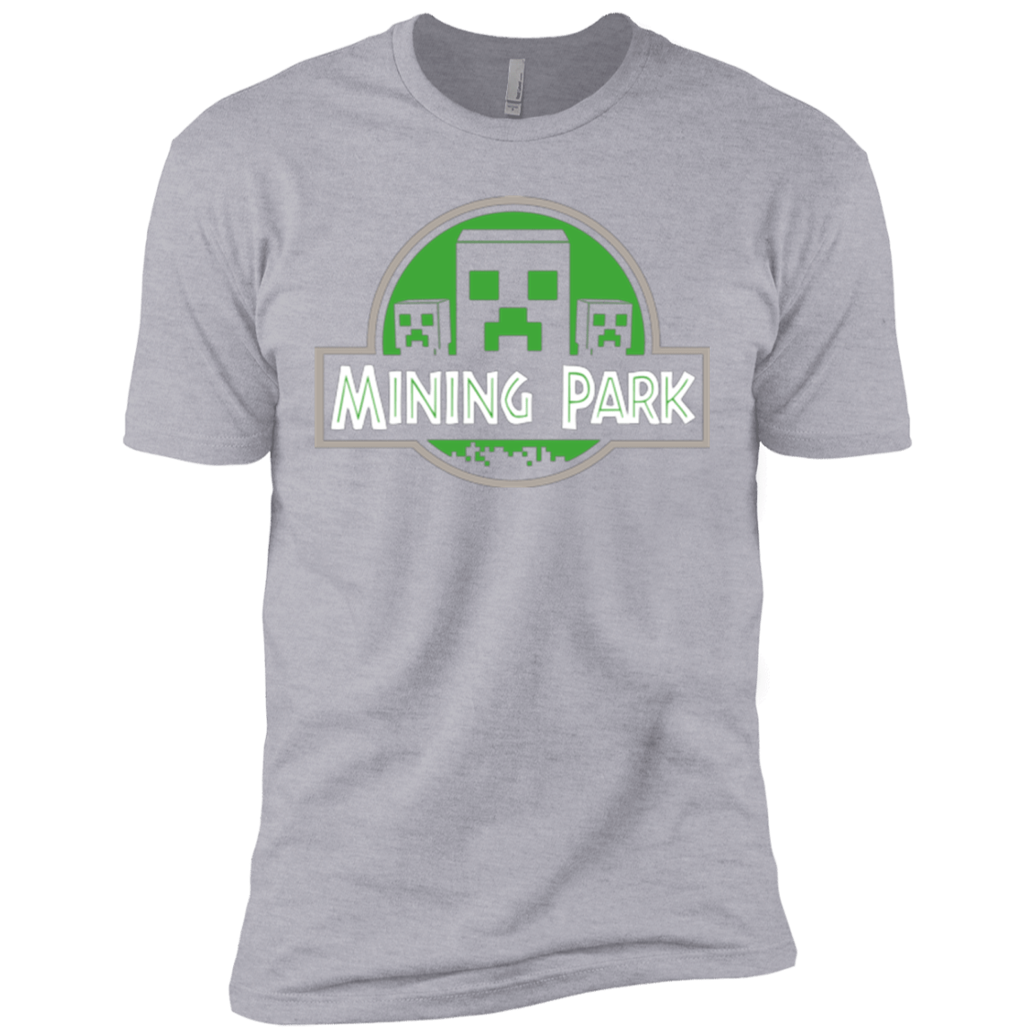 T-Shirts Heather Grey / X-Small Mining Park Men's Premium T-Shirt