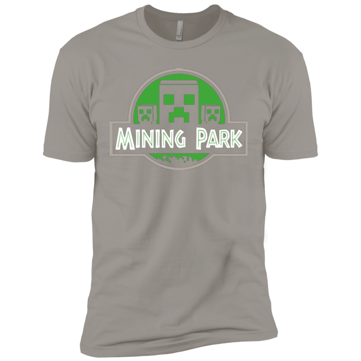T-Shirts Light Grey / X-Small Mining Park Men's Premium T-Shirt