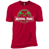 T-Shirts Red / X-Small Mining Park Men's Premium T-Shirt