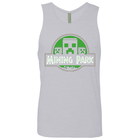T-Shirts Heather Grey / Small Mining Park Men's Premium Tank Top