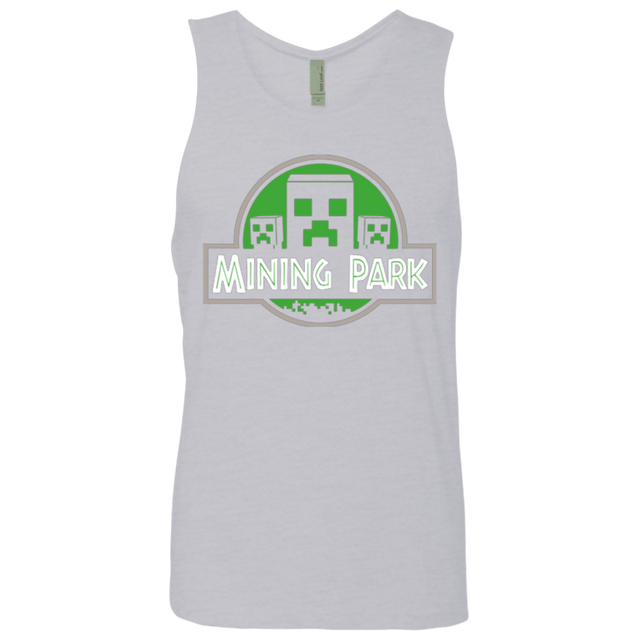 T-Shirts Heather Grey / Small Mining Park Men's Premium Tank Top