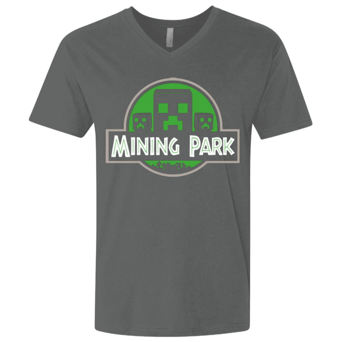 T-Shirts Heavy Metal / X-Small Mining Park Men's Premium V-Neck