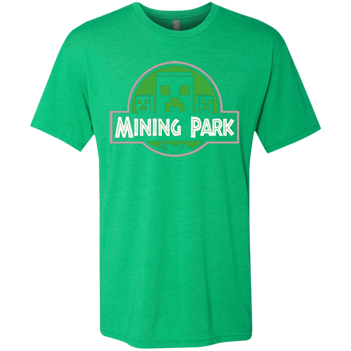 T-Shirts Envy / Small Mining Park Men's Triblend T-Shirt