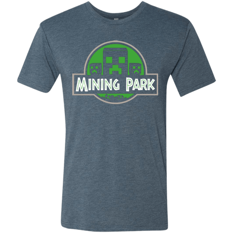 T-Shirts Indigo / Small Mining Park Men's Triblend T-Shirt