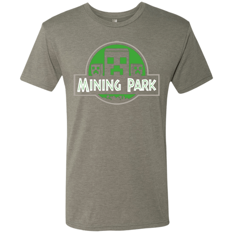 T-Shirts Venetian Grey / Small Mining Park Men's Triblend T-Shirt