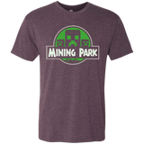 T-Shirts Vintage Purple / Small Mining Park Men's Triblend T-Shirt