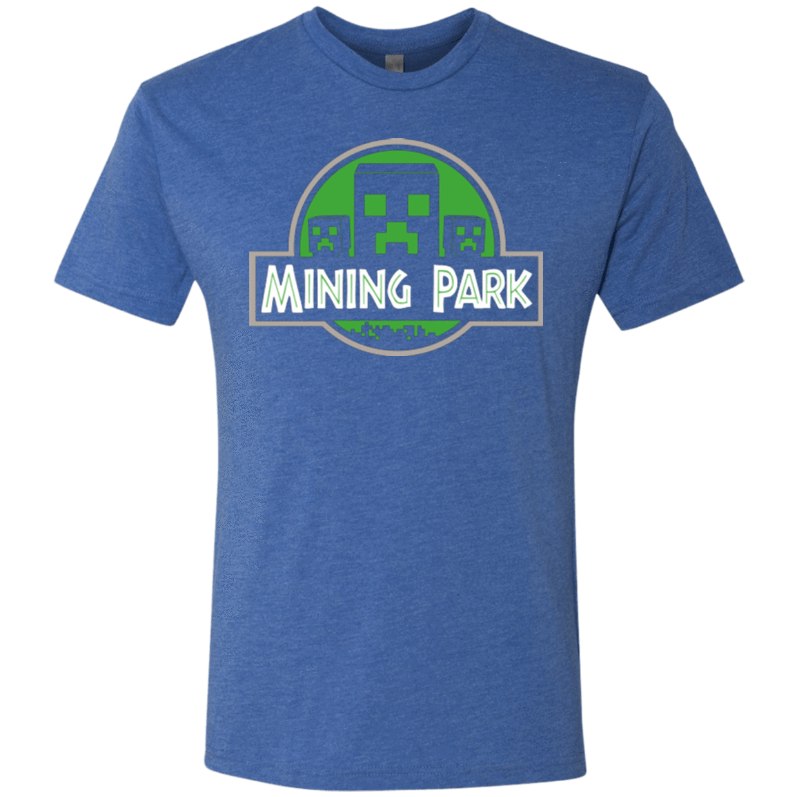 T-Shirts Vintage Royal / Small Mining Park Men's Triblend T-Shirt