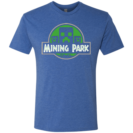 T-Shirts Vintage Royal / Small Mining Park Men's Triblend T-Shirt