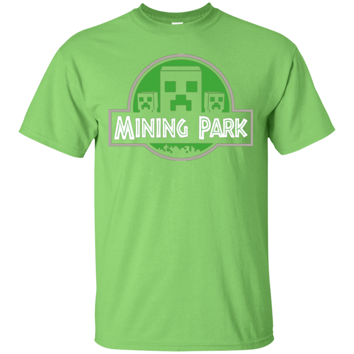 T-Shirts Lime / Small Mining Park T-Shirt