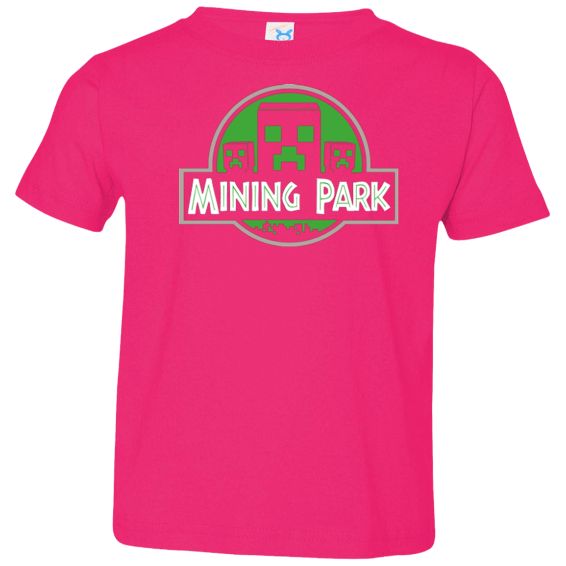 T-Shirts Hot Pink / 2T Mining Park Toddler Premium T-Shirt