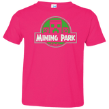 T-Shirts Hot Pink / 2T Mining Park Toddler Premium T-Shirt