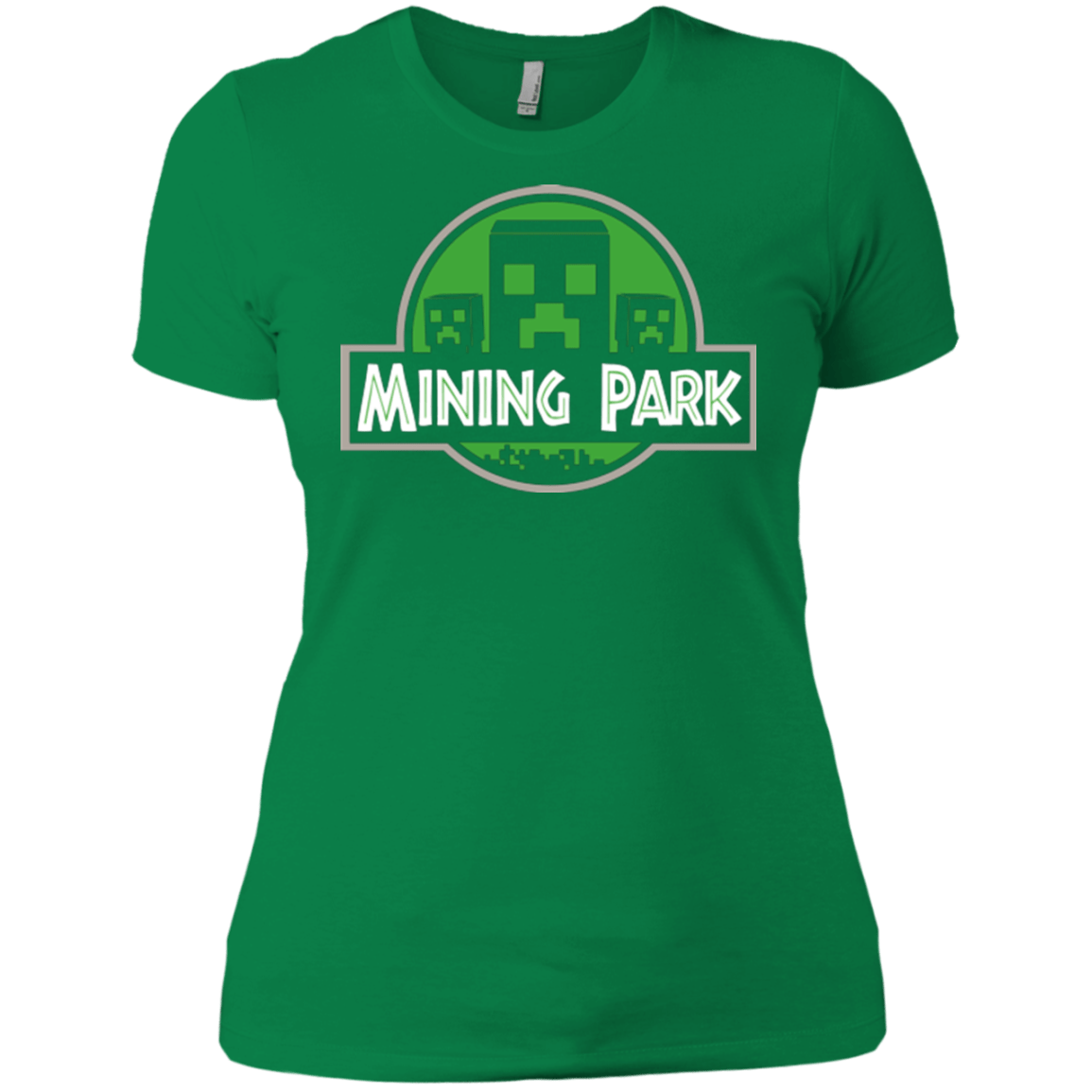 T-Shirts Kelly Green / X-Small Mining Park Women's Premium T-Shirt