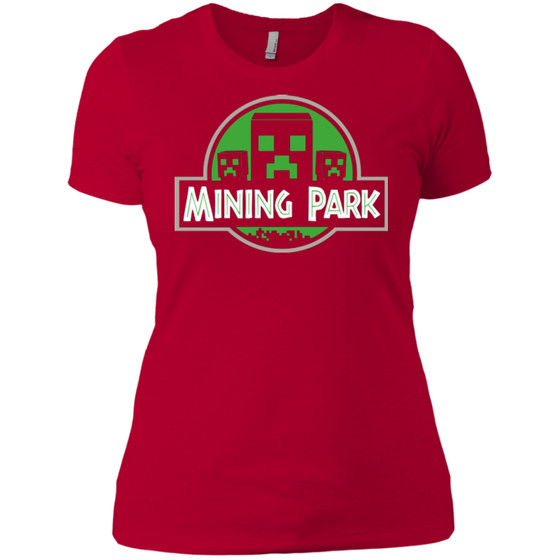 T-Shirts Red / X-Small Mining Park Women's Premium T-Shirt