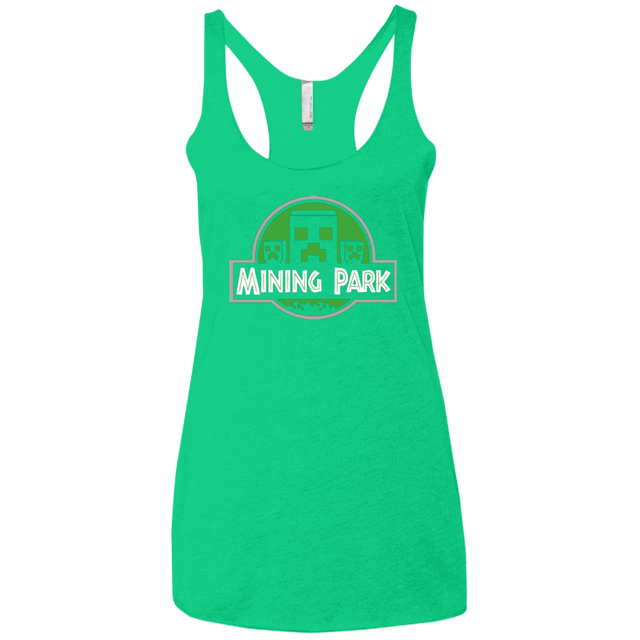 T-Shirts Envy / X-Small Mining Park Women's Triblend Racerback Tank