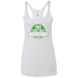 T-Shirts Heather White / X-Small Mining Park Women's Triblend Racerback Tank