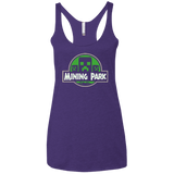 T-Shirts Purple / X-Small Mining Park Women's Triblend Racerback Tank