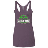 T-Shirts Vintage Purple / X-Small Mining Park Women's Triblend Racerback Tank